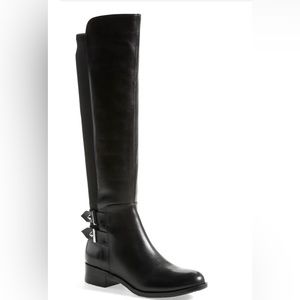 Ivanka Trump black leather riding boot size 8.5
